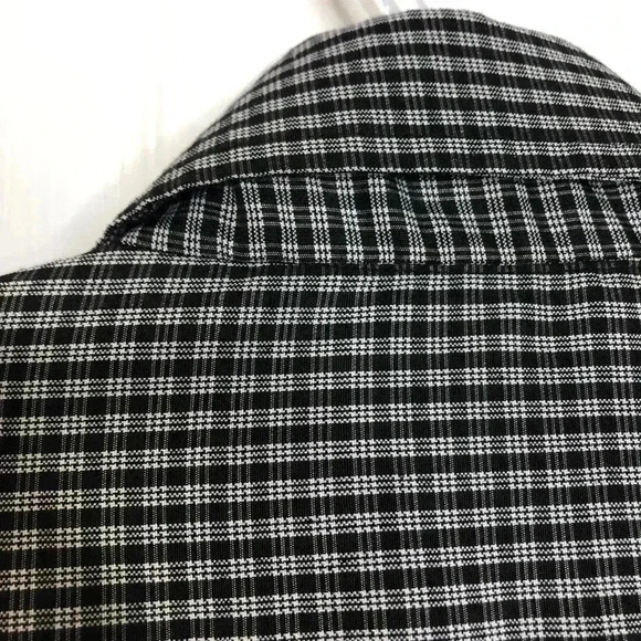 Black & White Dress Shirt Size Large - Picture 15 of 16